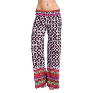 Trina Turk Venice Beach Roll Top Flared Leg Pant